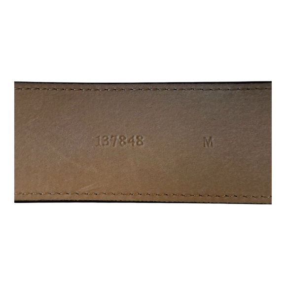 Ann Taylor D-Ring Buckle Genuine Leather Brown Trouser Belt Size Medium - Picture 7 of 13